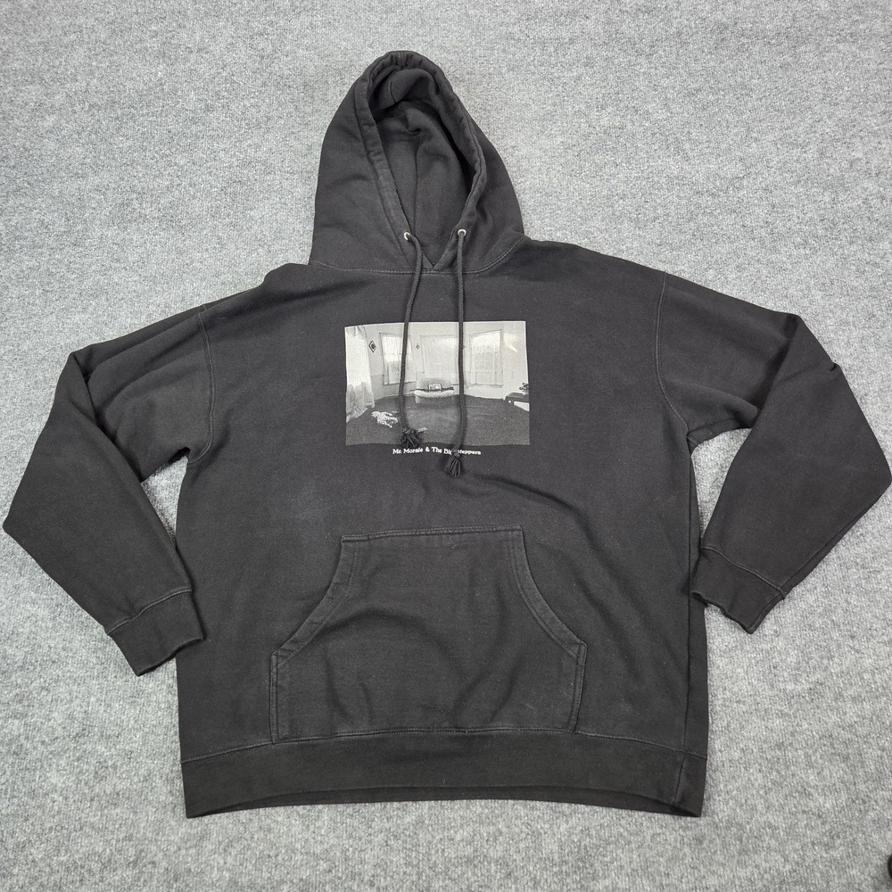 Kendrick Lamar Mr Morale & The Big Steppers Hoodie Mens XL Slim Washed Black